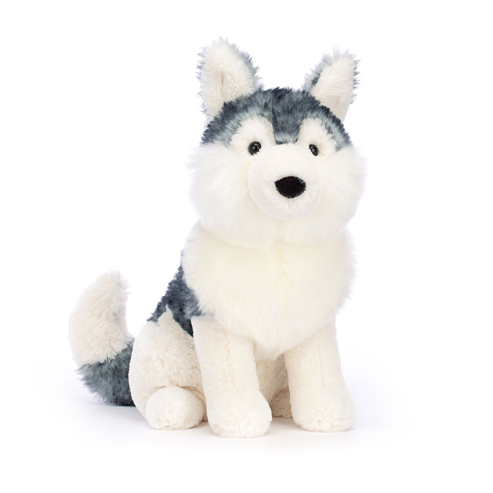 Cream / Blue Grey Jellycat Jackson Husky | US-ETMJ96043