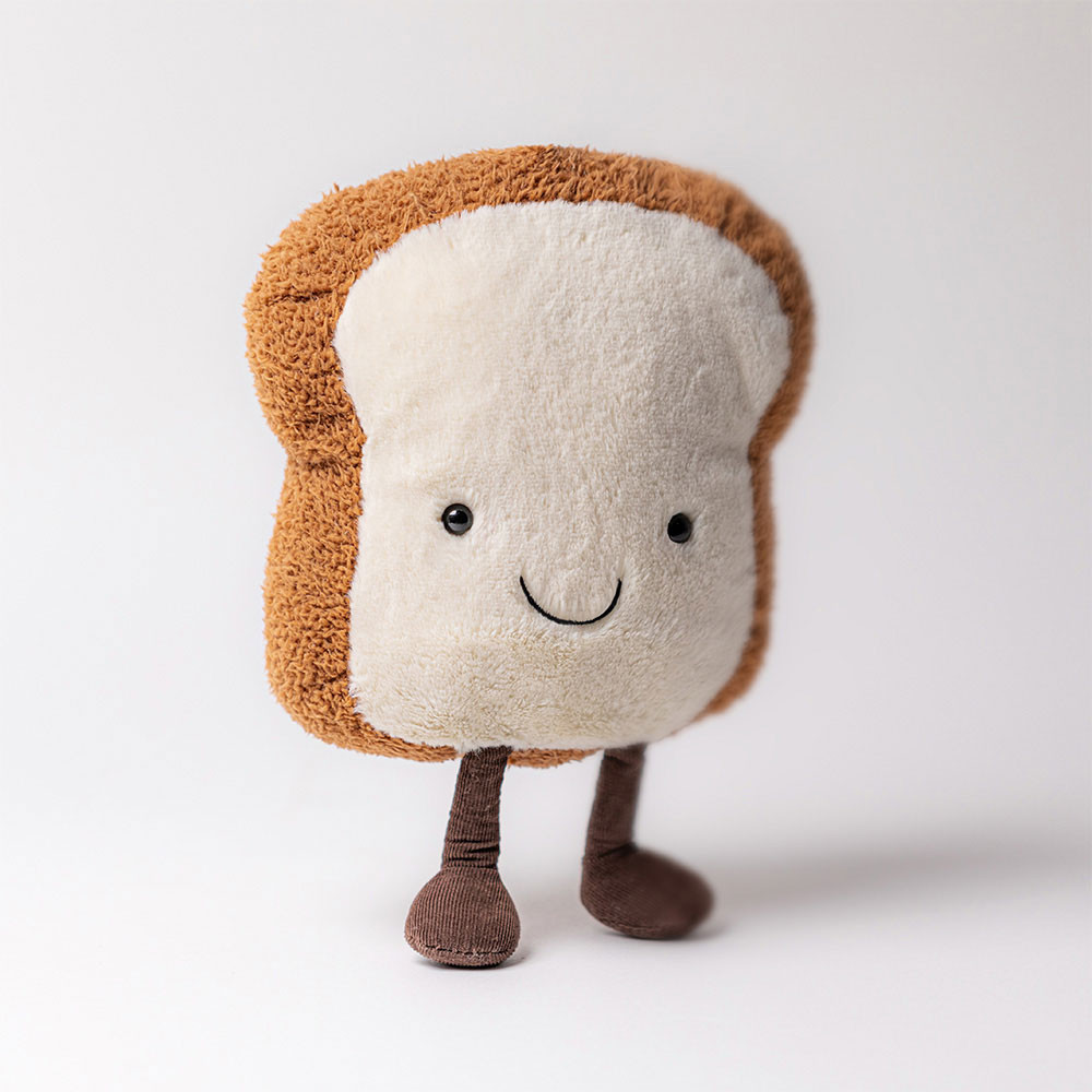 Cream / Brown Jellycat Amuseables Toast | US-KYSF74385