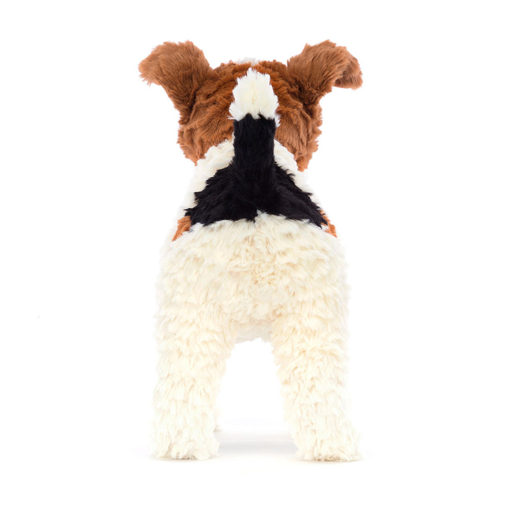 Cream / Brown Jellycat Hector Fox Terrier | US-BPIG86597