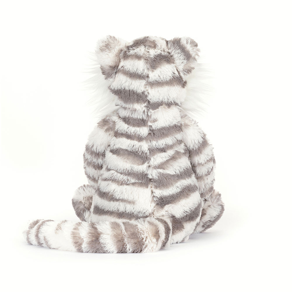 Cream / Grey Jellycat Bashful Snow Tiger | US-CVDN95428