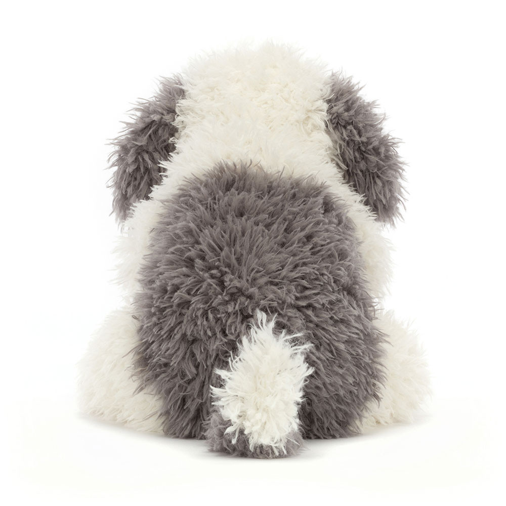 Cream / Grey Jellycat Floofie Sheepdog | US-WMCX91543