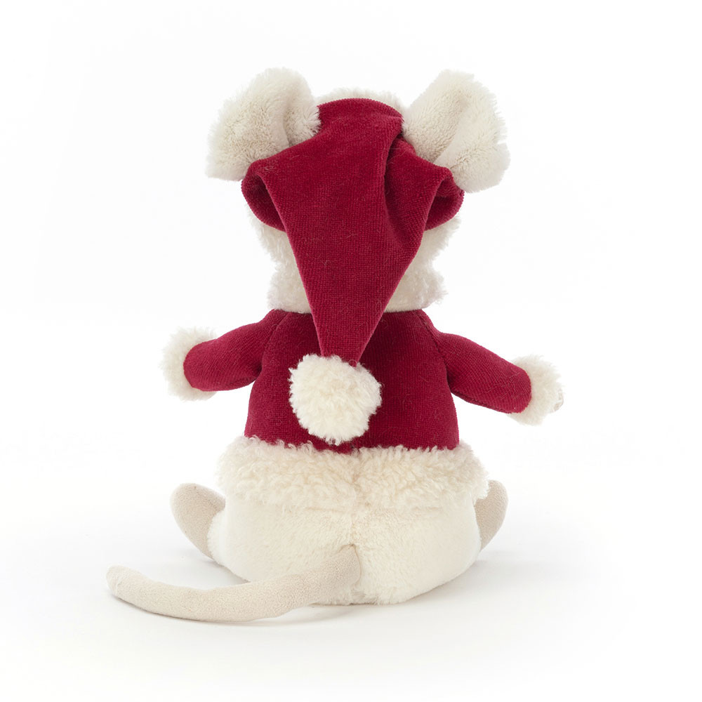 Cream / Red Jellycat Merry Mouse | US-YFSH53104