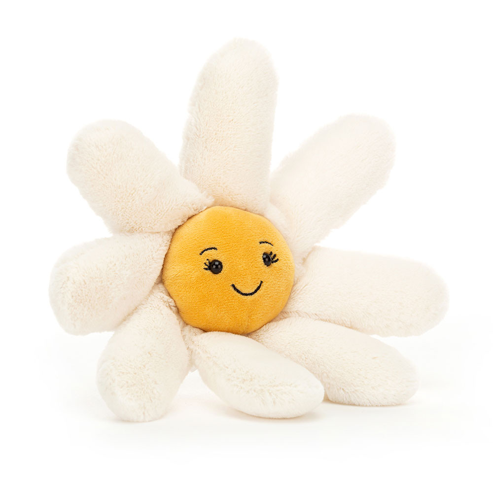 Cream / Yellow Jellycat Fleury Daisy | US-MHBF52046