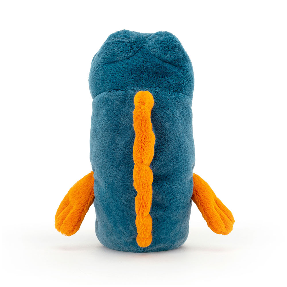 Dark Blue / Orange Jellycat Mack Mudskipper | US-LNUV42917