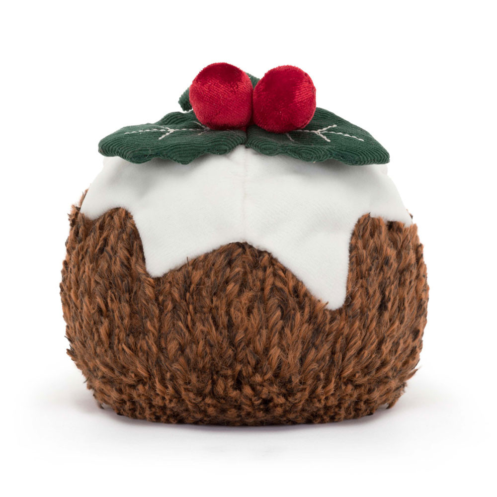 Dark Brown Jellycat Amuseables Christmas Pudding | US-HTAP91067