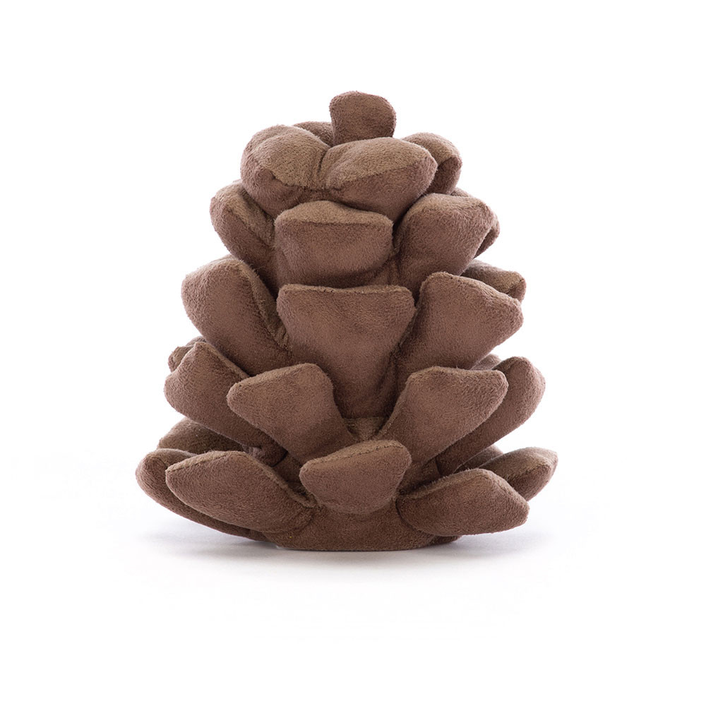 Dark Brown Jellycat Amuseables Pine Cone | US-JQKV01253