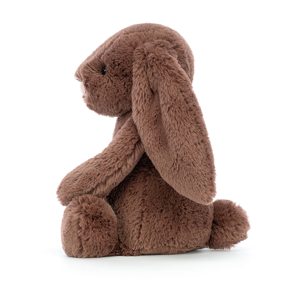 Dark Brown Jellycat Bashful Bunny | US-JEDB31872