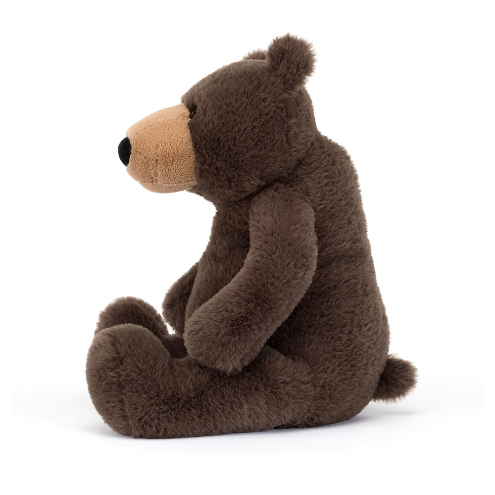 Dark Brown Jellycat Knox Bear | US-WCJN01536