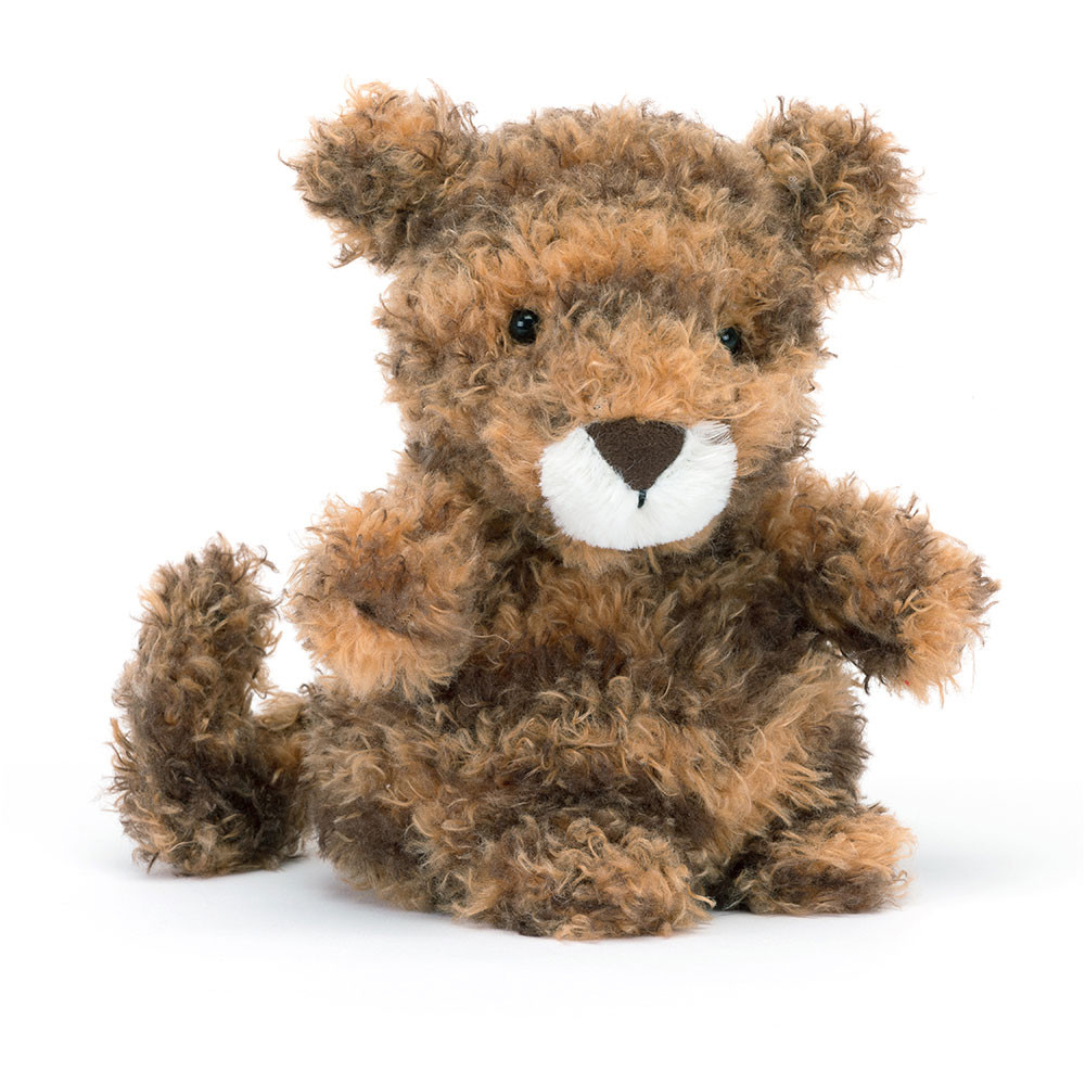 Dark Brown Jellycat Little Tiger | US-MCJY30427