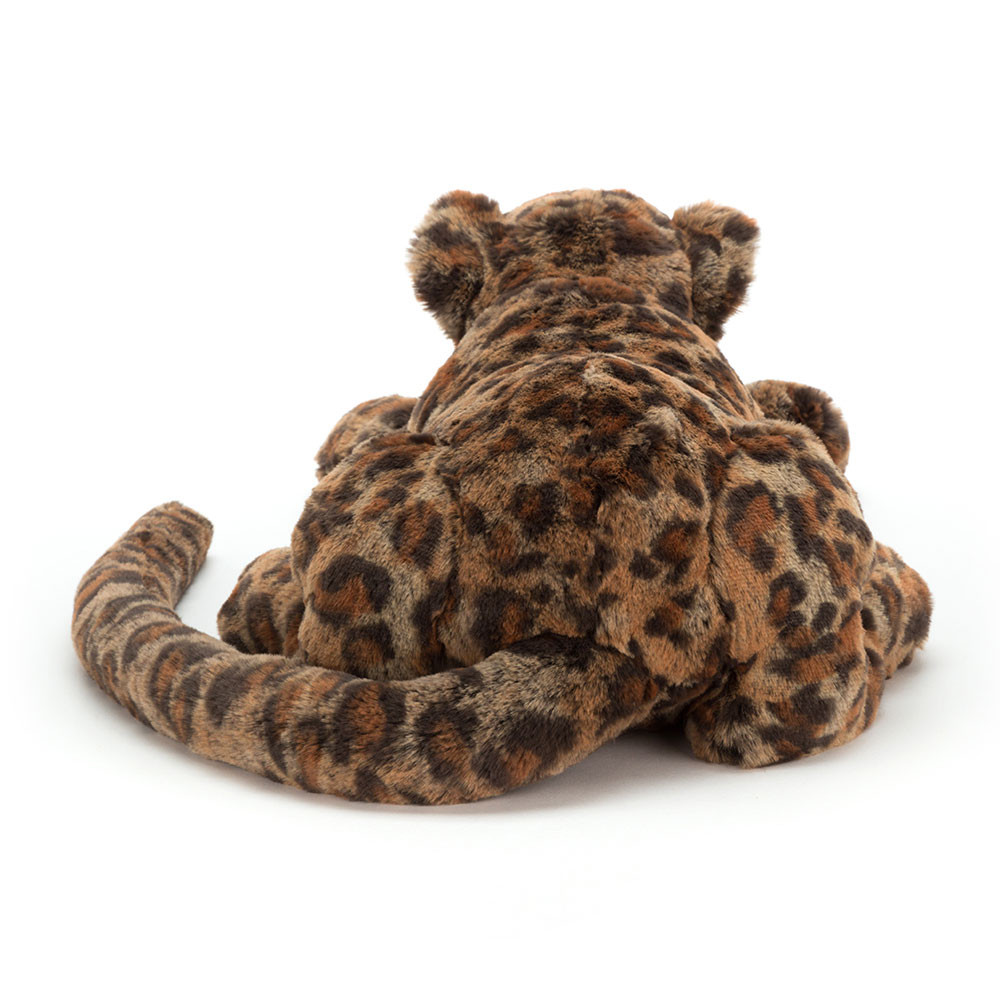 Dark Brown Jellycat Livi Leopard | US-BDUY82574