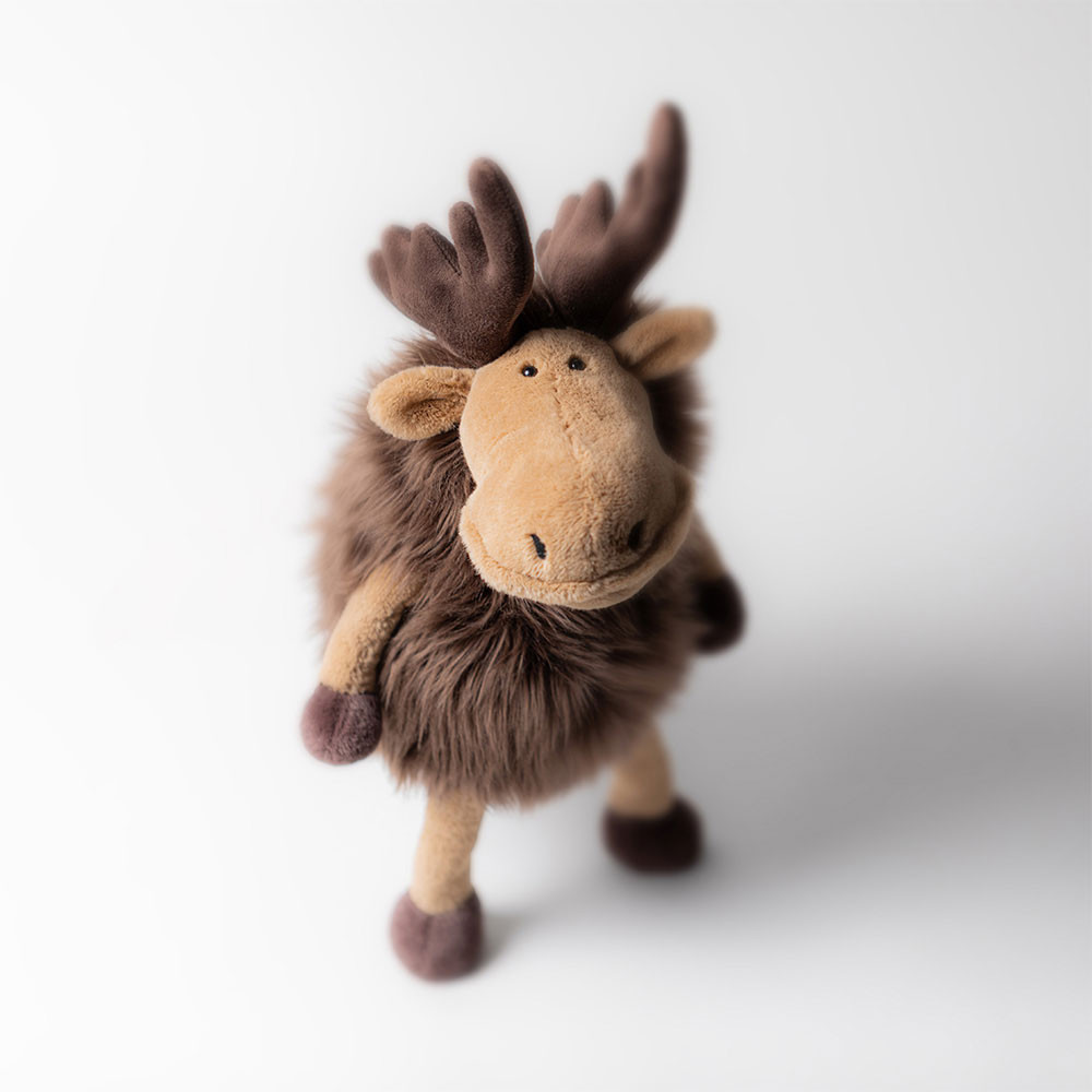 Dark Brown Jellycat Merrick Moose | US-IDGM94702