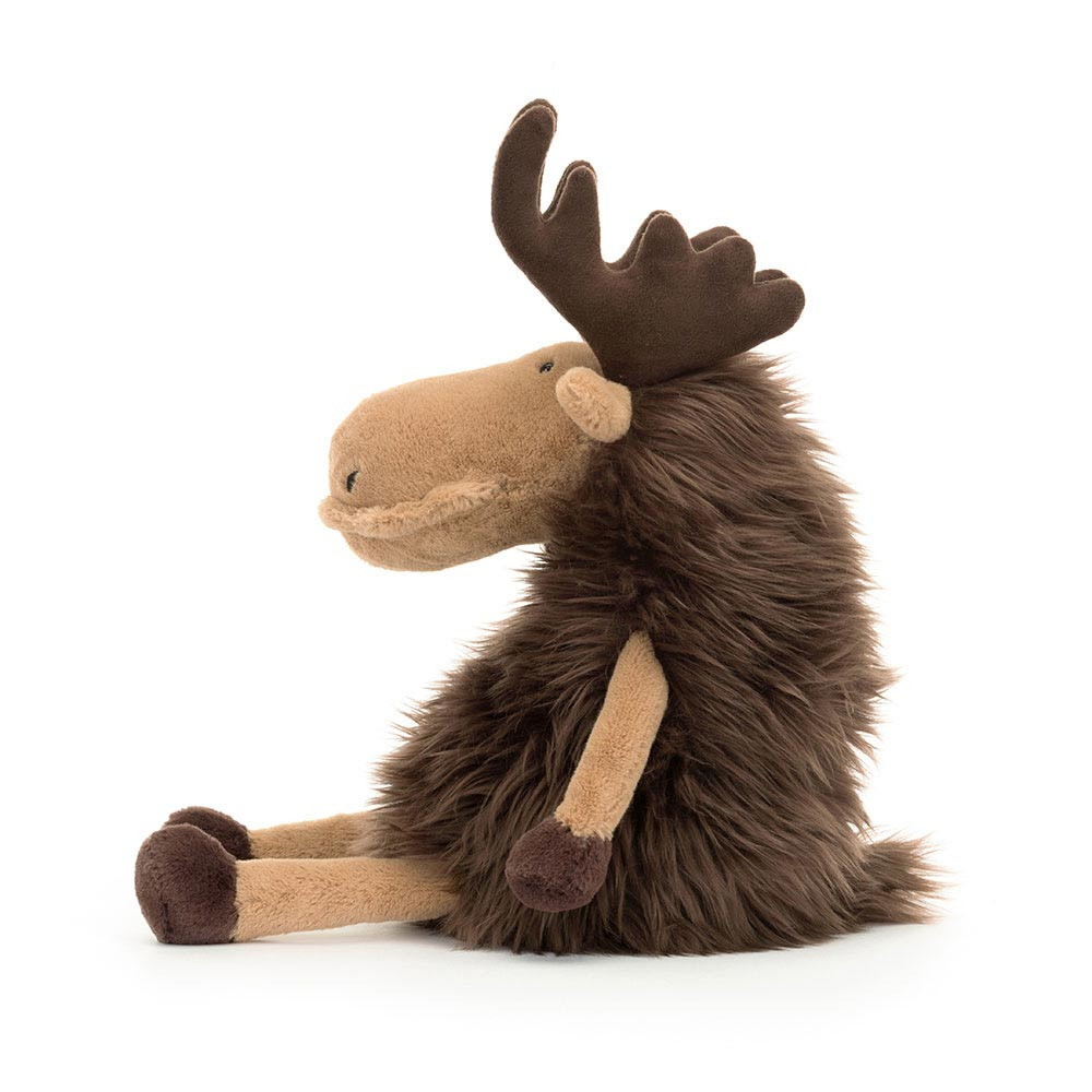 Dark Brown Jellycat Merrick Moose | US-IDGM94702