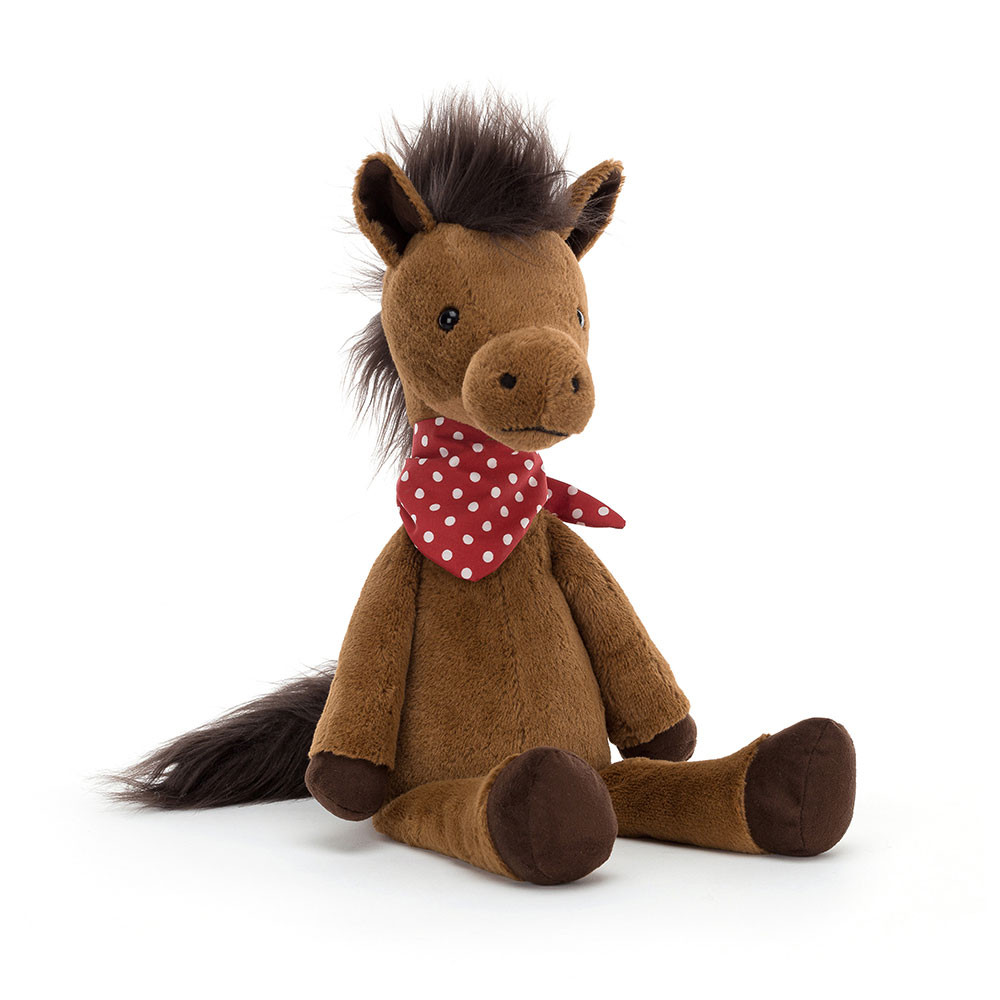 Dark Brown Jellycat Orson Horse | US-NYSM41930