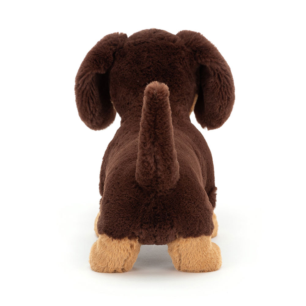 Dark Brown Jellycat Otto Sausage Dog | US-CBGK78542