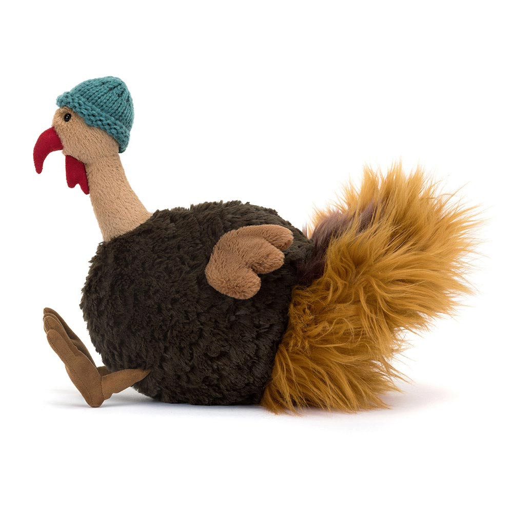 Dark Brown Jellycat Theo Turkey | US-CNEV32410