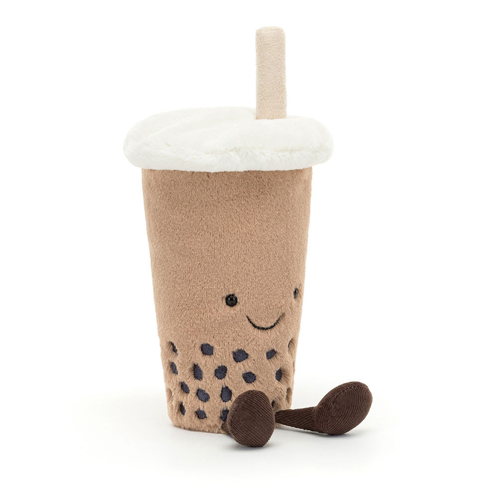 Dark Brown / Beige Jellycat Amuseables Bubble Tea | US-XSVF43965