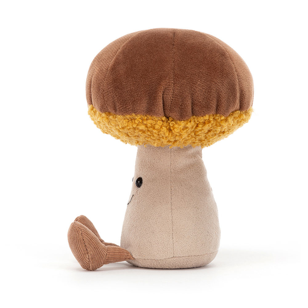 Dark Brown / Beige Jellycat Amuseables Toadstool | US-WZSU81796