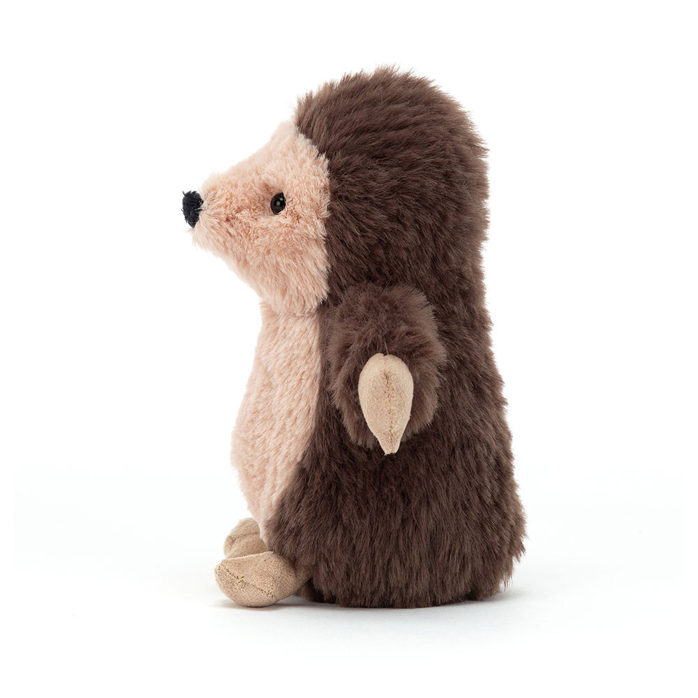 Dark Brown / Beige Jellycat Nippit Hedgehog | US-LFHW53978