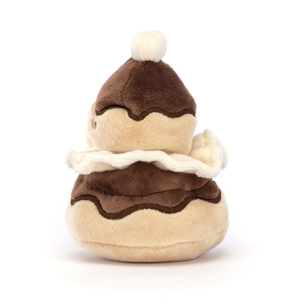 Dark Brown / Cream Jellycat Pretty Patisserie Religieuse | US-XOTP89214