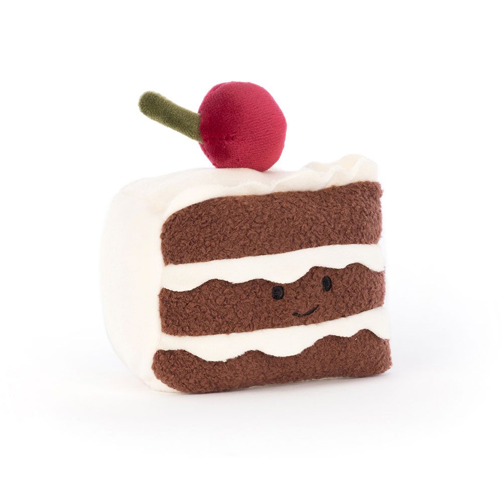 Dark Brown / Cream / Red Jellycat Pretty Patisserie Gateaux | US-SRWF31468