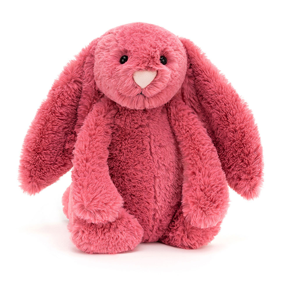 Dark Coral Jellycat Bashful Bunny | US-QVFP75618