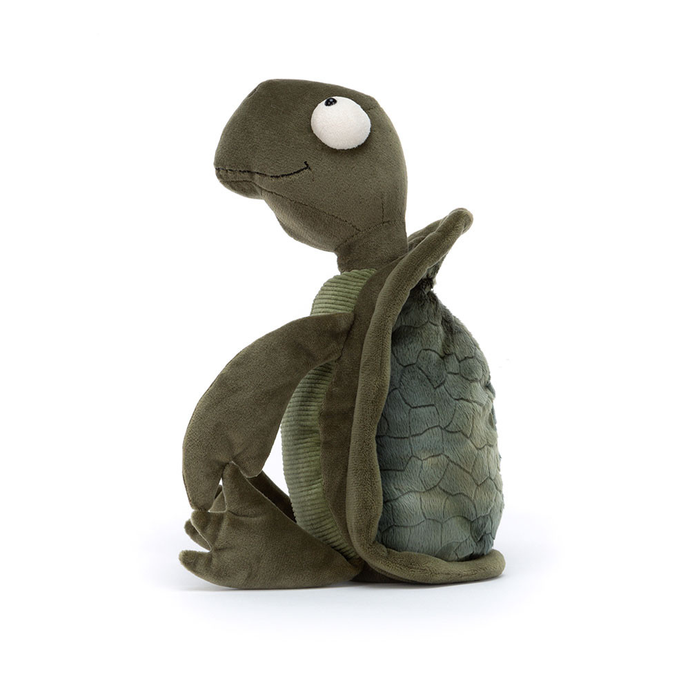 Dark Green Jellycat Tommy Turtle | US-KOQP04179