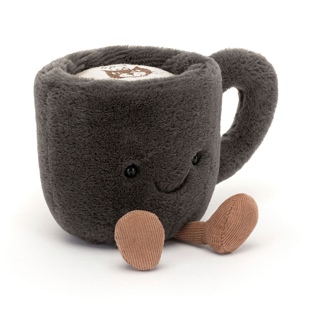 Dark Grey Jellycat Amuseables Coffee Cup | US-RDYZ84376