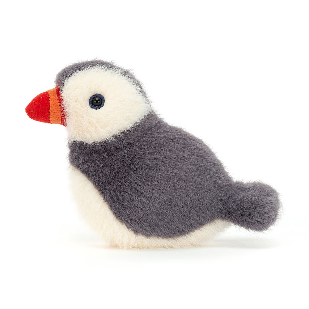 Dark Grey / Cream Jellycat Birdling Puffin | US-ATHE51286