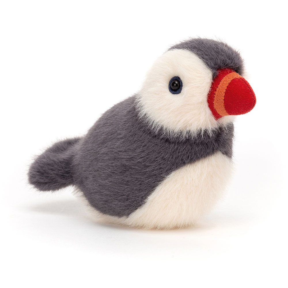 Dark Grey / Cream Jellycat Birdling Puffin | US-ATHE51286