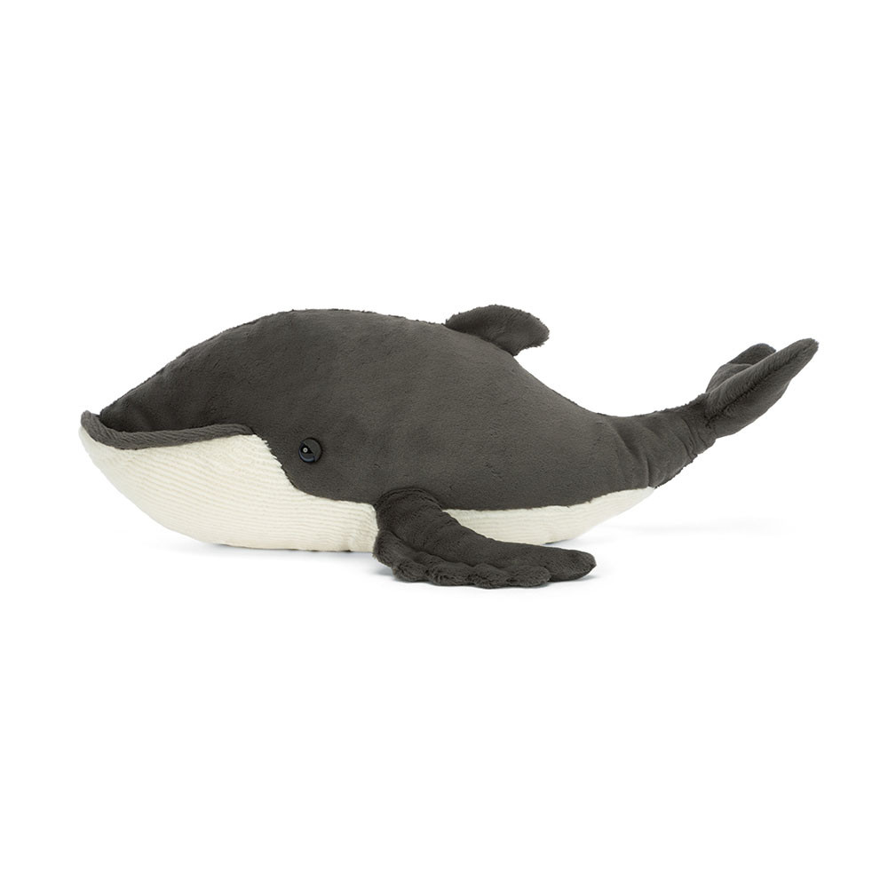 Dark Grey / Cream Jellycat Humphrey the Humpback Whale | US-UXNH81094