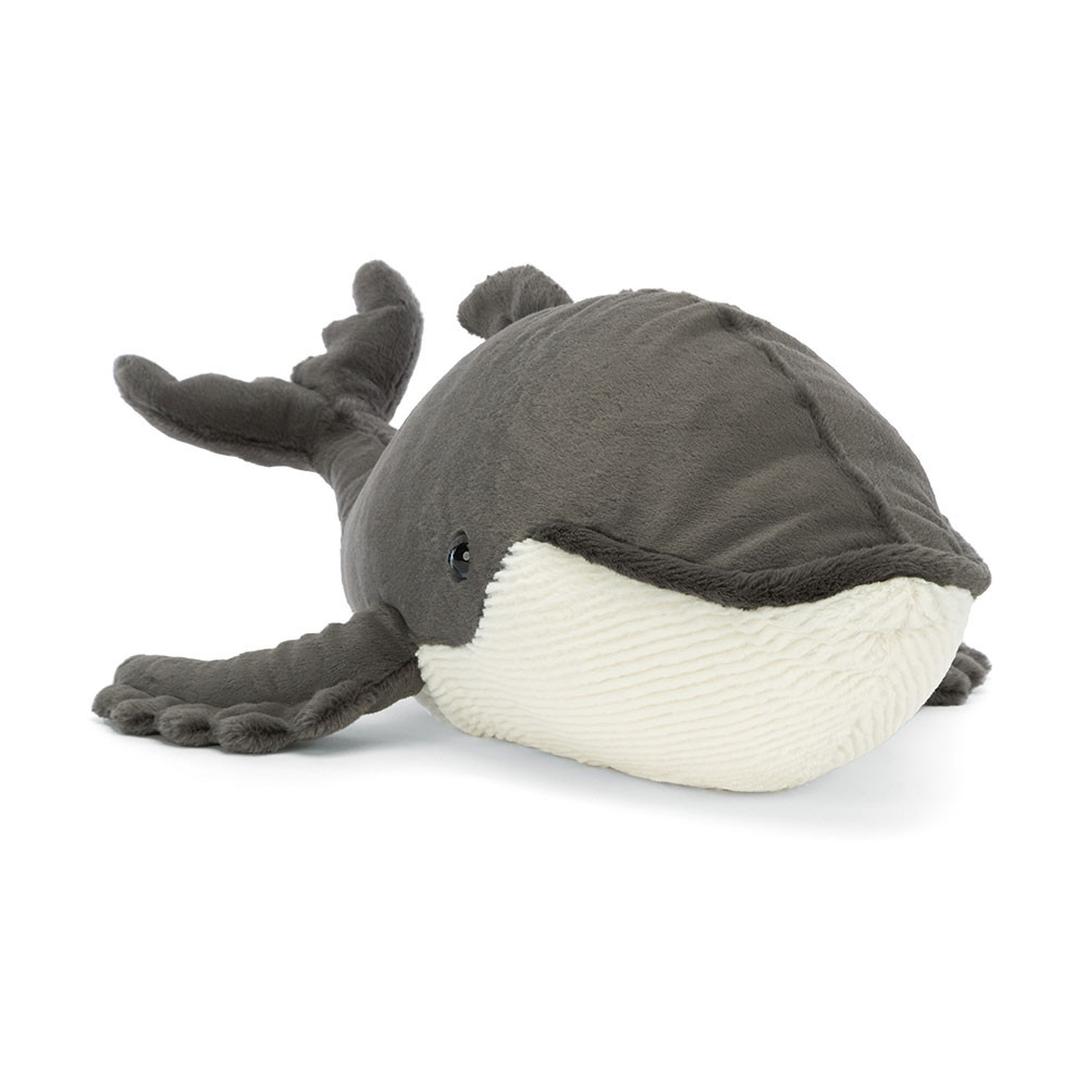 Dark Grey / Cream Jellycat Humphrey the Humpback Whale | US-UXNH81094