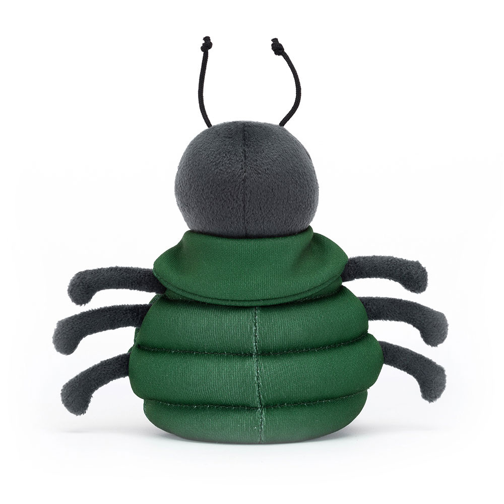 Dark Grey / Green Jellycat Anoraknid Spider | US-AKYP59483