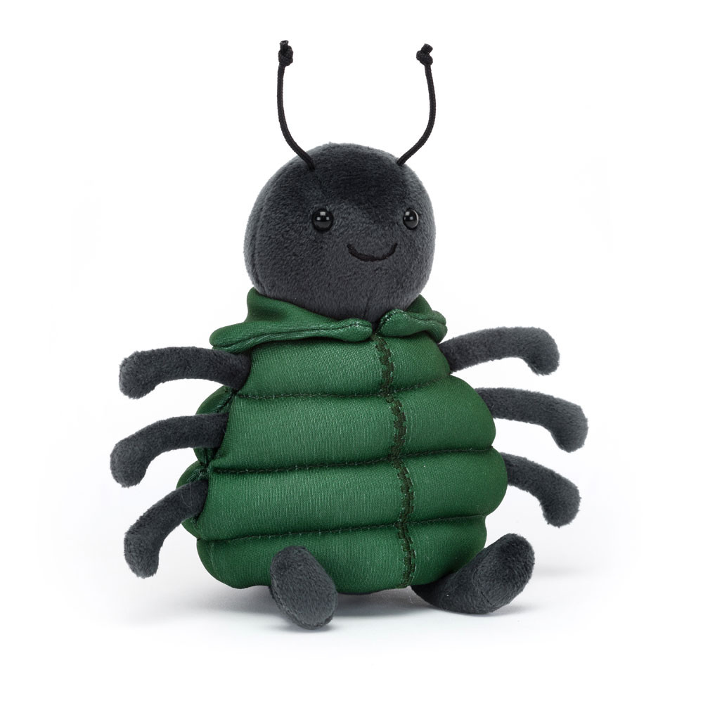 Dark Grey / Green Jellycat Anoraknid Spider | US-AKYP59483