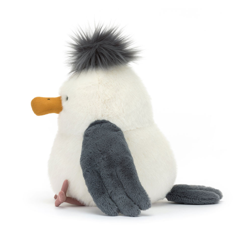 Dark Grey / White Jellycat Chip Seagull | US-OTNC82931