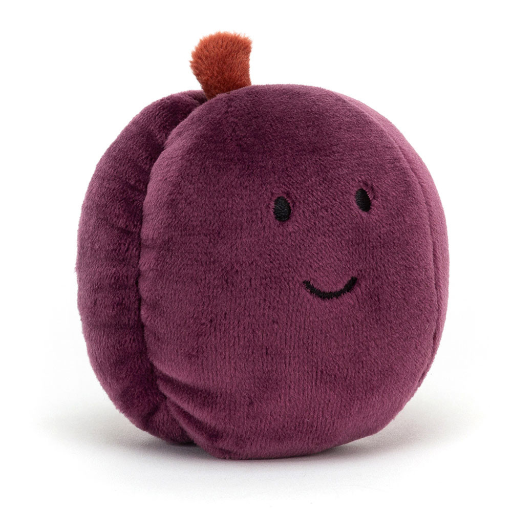 Dark Purple Jellycat Fabulous Fruit Plum | US-YNOE51096