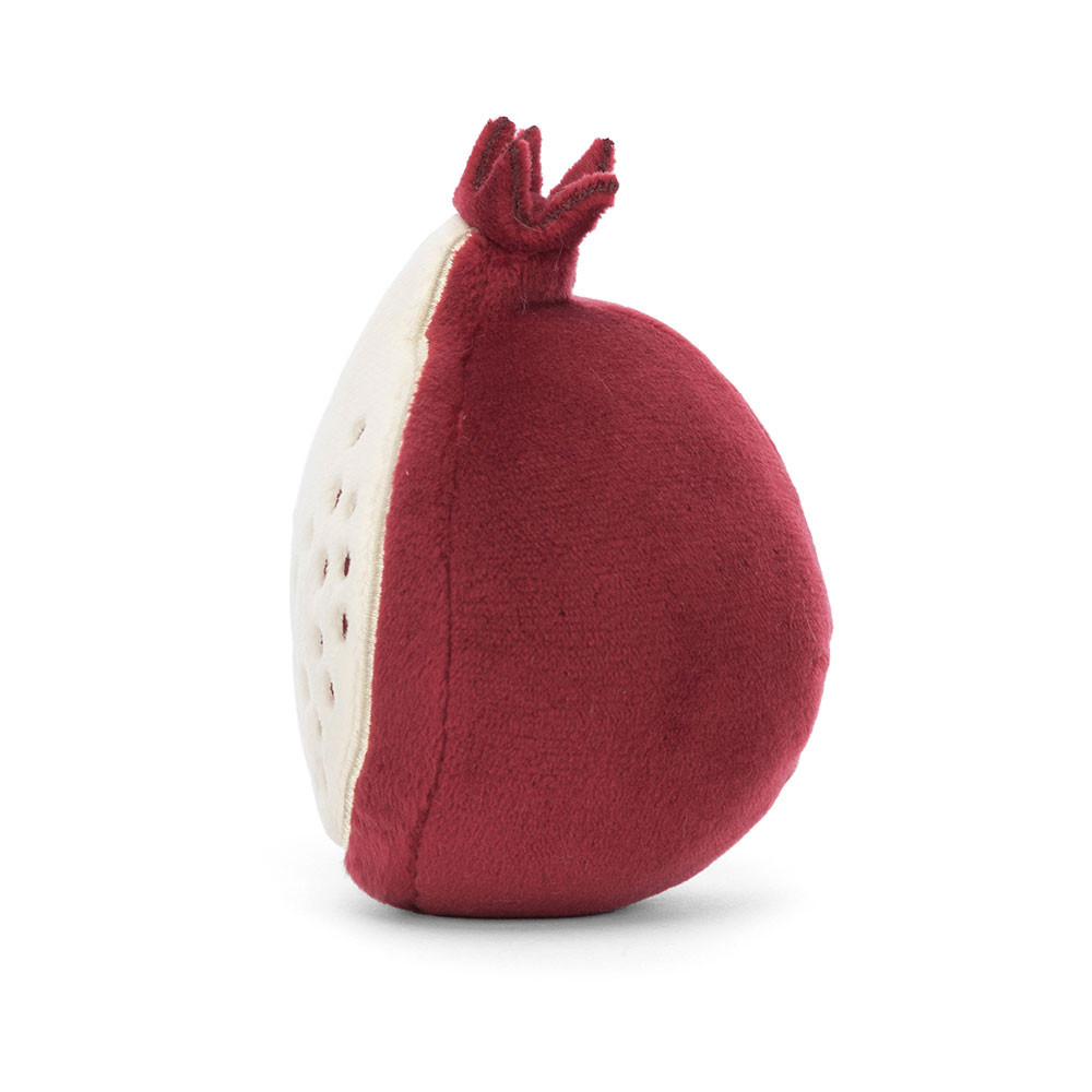 Dark Red / Cream Jellycat Fabulous Fruit Pomegranate | US-LMRV35129