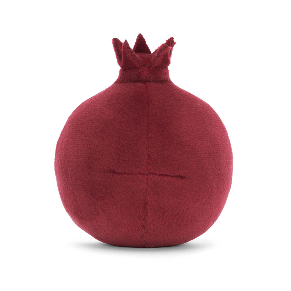 Dark Red / Cream Jellycat Fabulous Fruit Pomegranate | US-LMRV35129