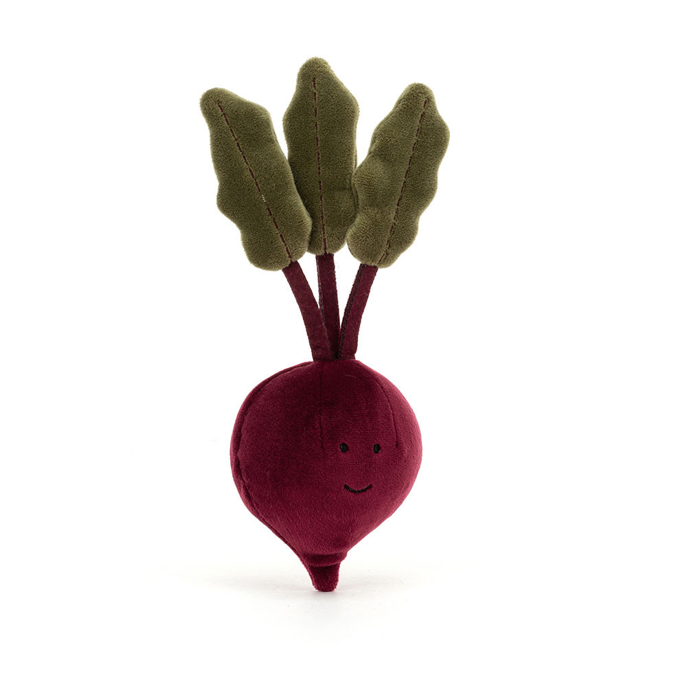 Dark Red / Green Jellycat Vivacious Vegetable Beetroot | US-ETVK38649