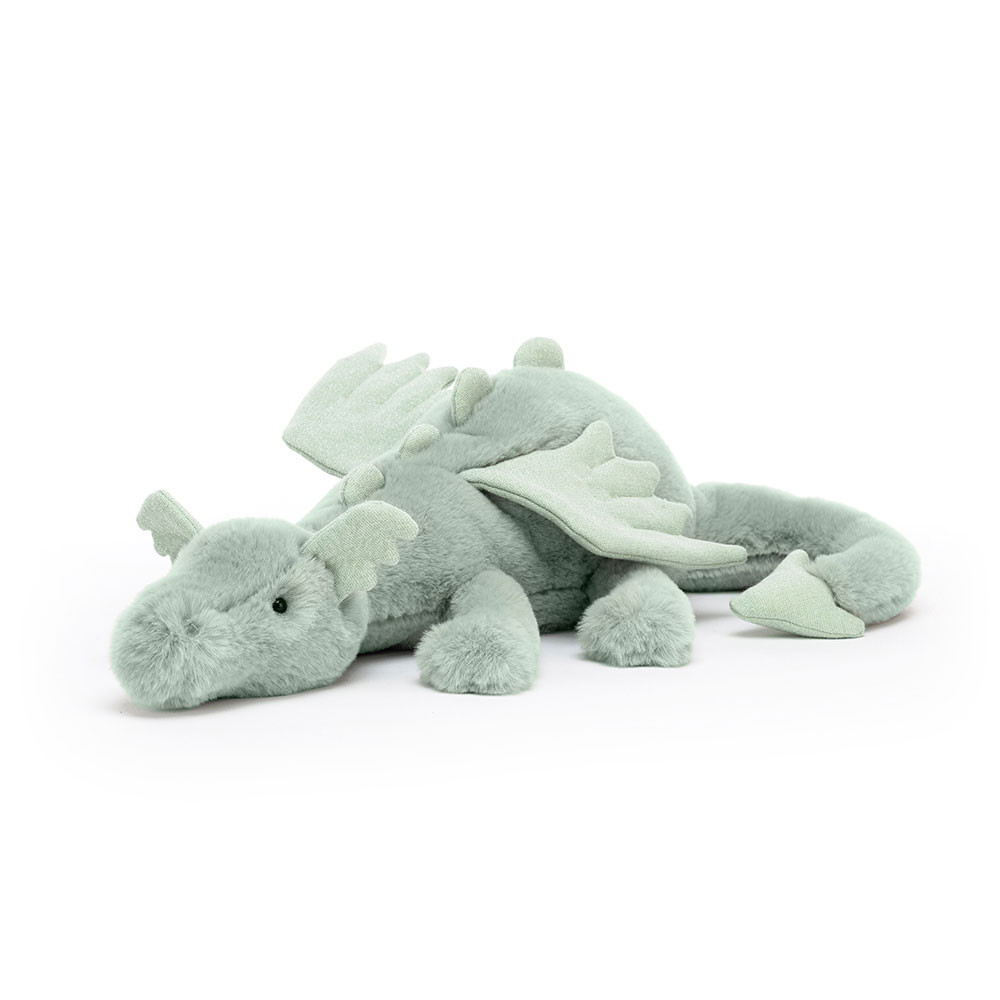 Green Blue Jellycat Sage Dragon | US-ODEY26159