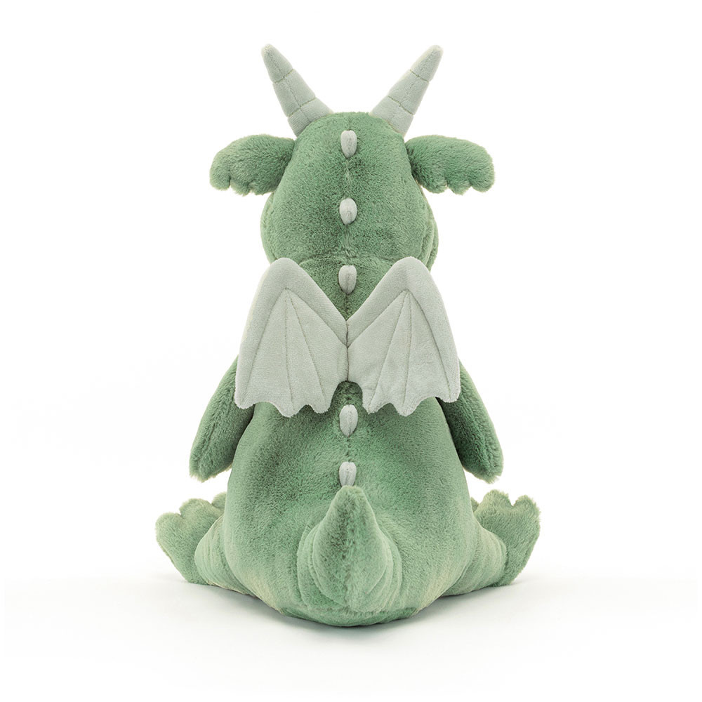 Green Jellycat Adon Dragon | US-HEBJ70843