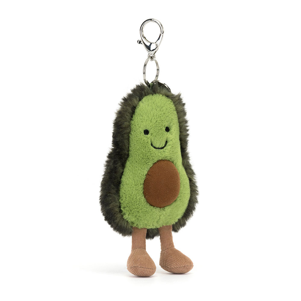 Green Jellycat Amuseables Avocado Bag Charm | US-SHBV23956