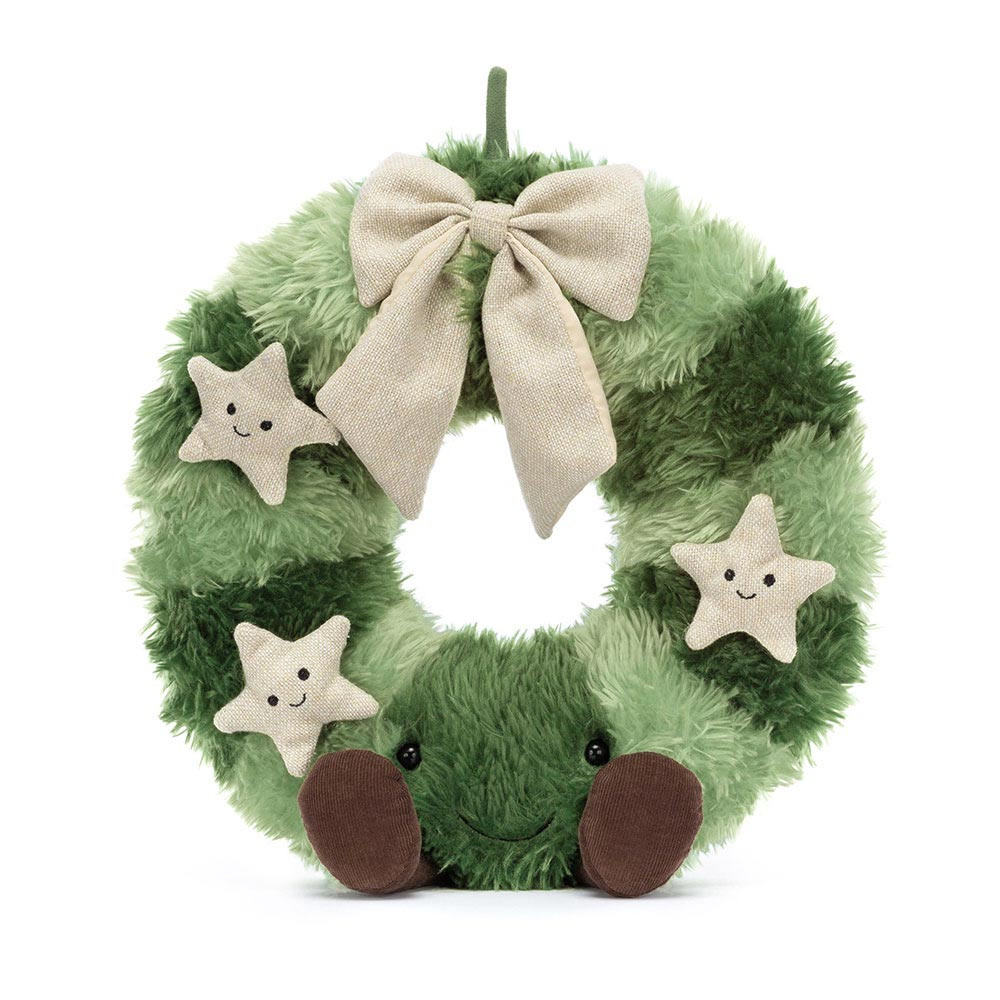 Green Jellycat Amuseables Nordic Spruce Wreath | US-ZJHO28490