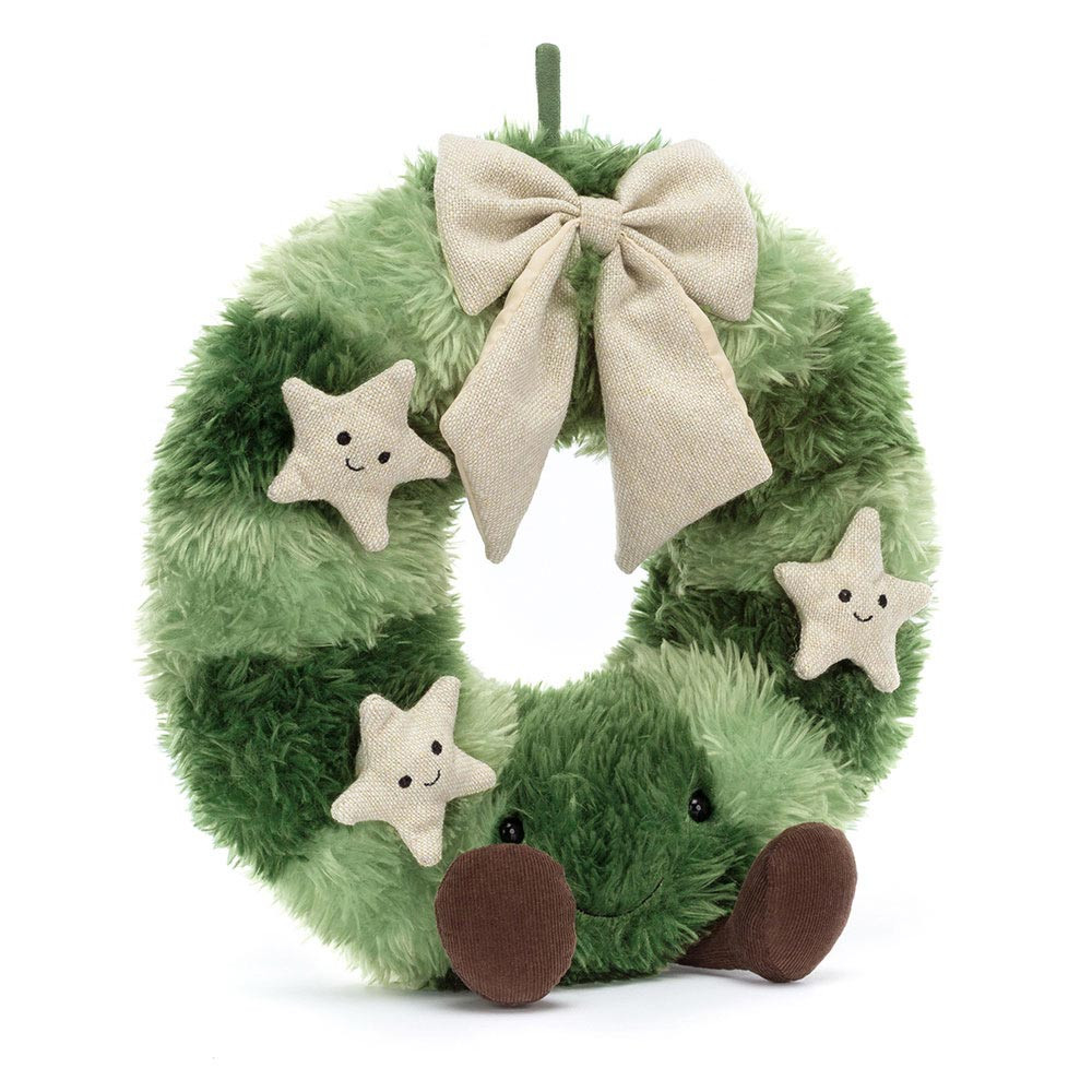 Green Jellycat Amuseables Nordic Spruce Wreath | US-ZJHO28490