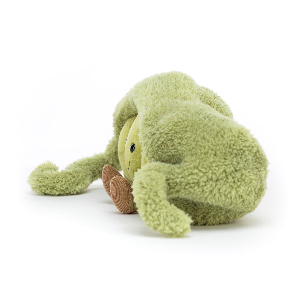 Green Jellycat Amuseables Pea in a Pod | US-QUWN43069