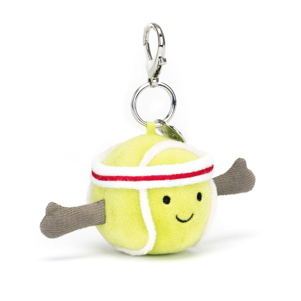 Green Jellycat Amuseables Sports Tennis Bag Charm | US-RUGJ41728