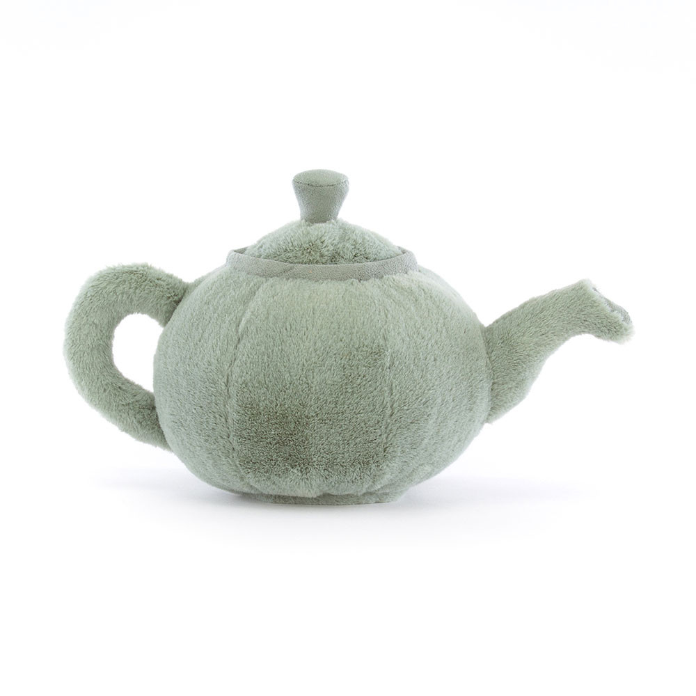 Green Jellycat Amuseables Teapot | US-ROVI37140