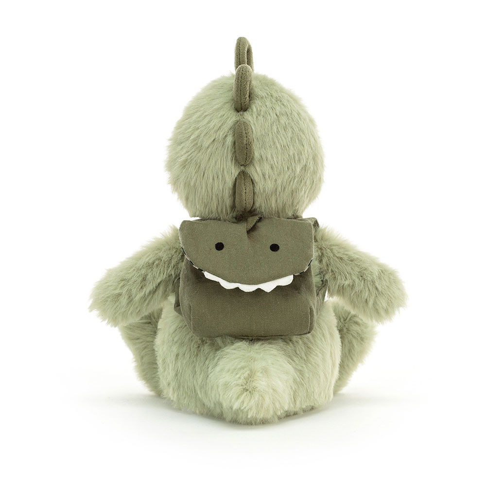 Green Jellycat Backpack Dino | US-HKMN28519