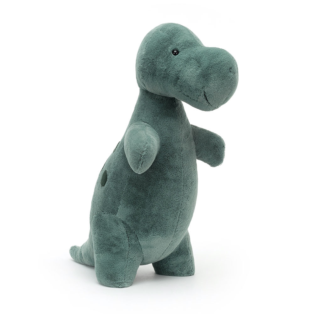 Green Jellycat Big Spottie T-Rex | US-BIJL09147