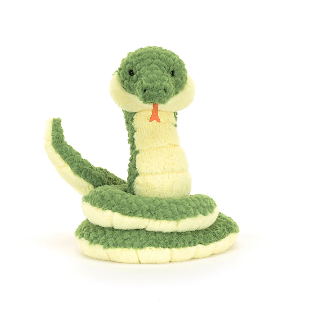 Green Jellycat Cizi Snake | US-JQSB74165