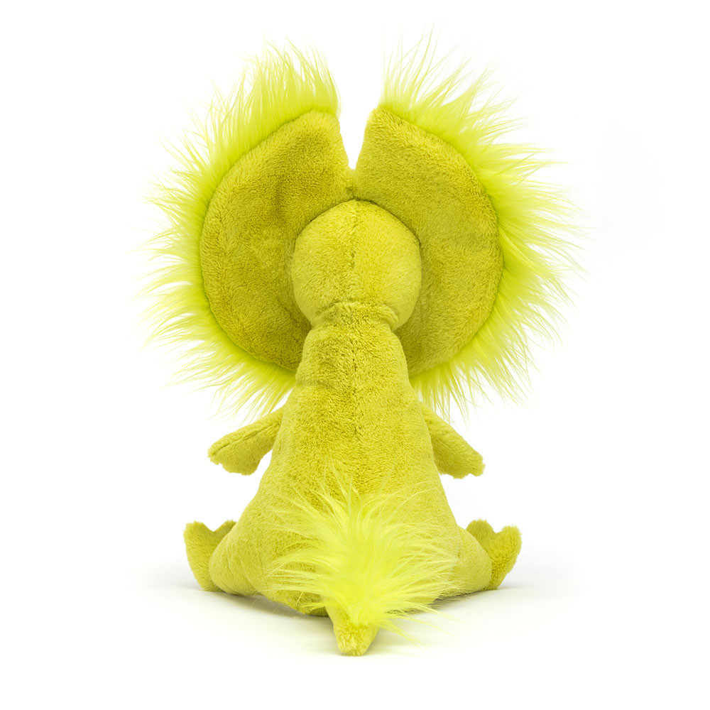 Green Jellycat Davey Dilophosaurus | US-ZPKC07349